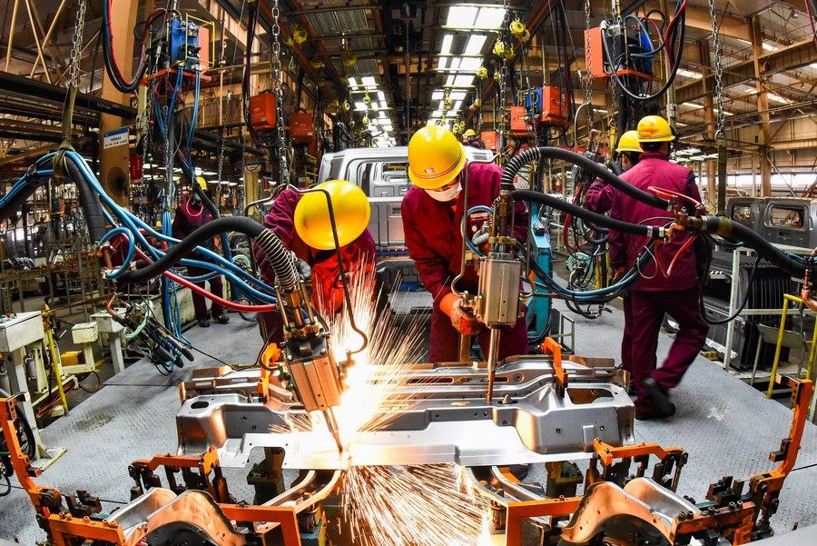 China de fabricație PMI Slide-uri la 50.1 în luna august