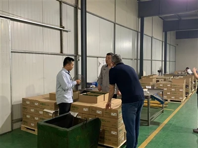 Clienții obișnuiți brazilieni vin să ne viziteze compania